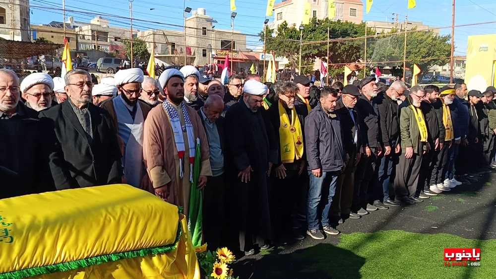 طيردبا : تشييع القائد الجهادي الكبير الحاج علي بحسون 